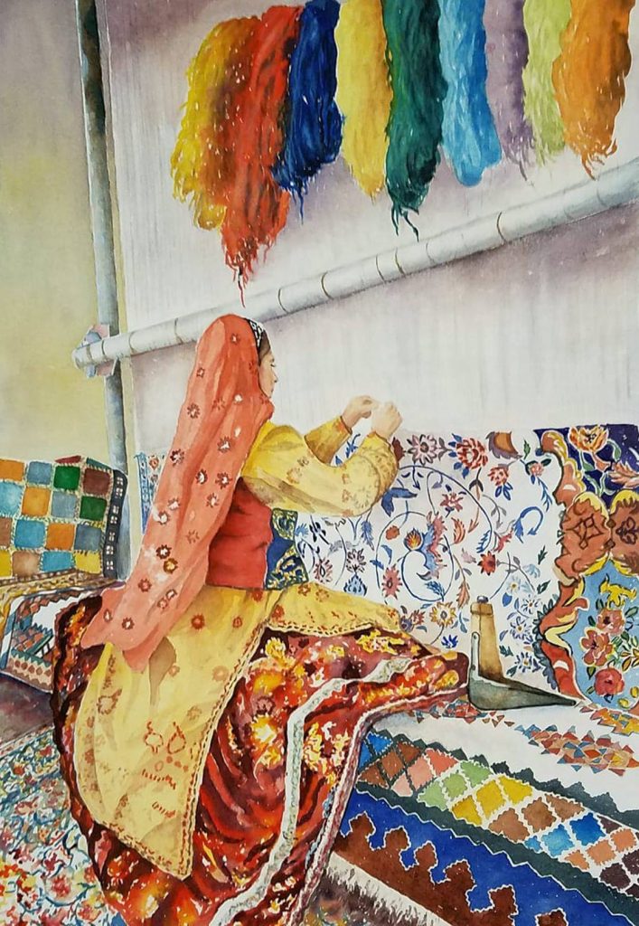 How Oriental Rugs are Made