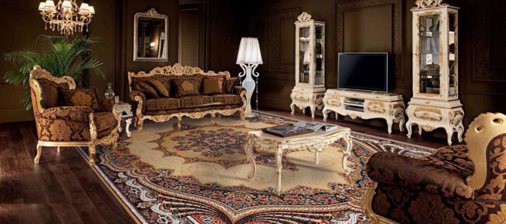 Coordination of rug selection with furniture