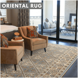 Oriental rug colors
