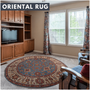 Oriental rug colors