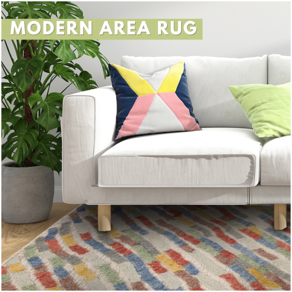 modern rugs and contemporary rugs support a home in Spring 2026
