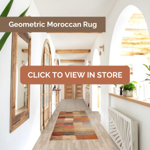 Geometric Moroccan rugs