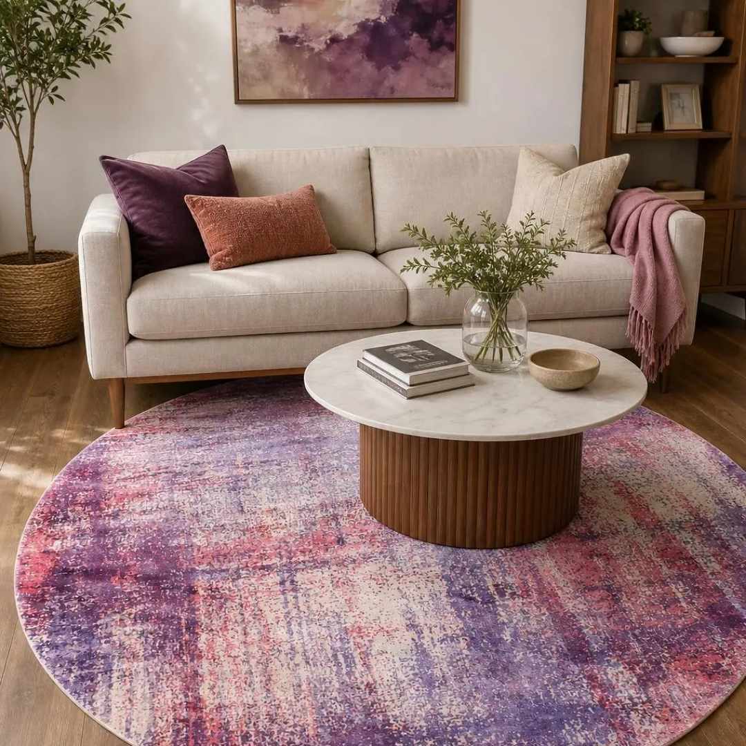 Where Round Rugs Look Their Best: A Room-By-Room Guide